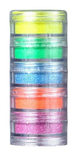 Maquiagem Glitter Iridescente Neon Colormake C/5 Cores