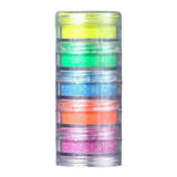 Maquiagem Glitter Iridescente Neon Colormake C/5 Cores