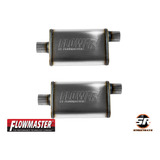 Flowmaster 71226 Flow Fx Muffler 2.5  Offset Inlet 2.5   Aaf