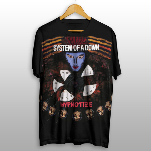 Camisetas Banda De Rock System Of A Down Hypnotize