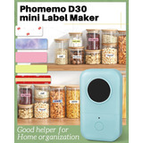 Label Maker,phomemo D30 Small Label Printer Handheld Portabl