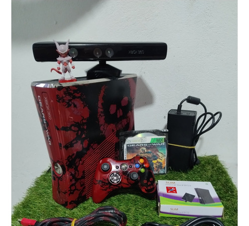 Xbox 360 Slim  Gears Of War 3 Limited Collector's Edition