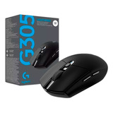 Mouse Gamer Logitech G305 Lightspeed 12000 Dpi Sem Fio Preto