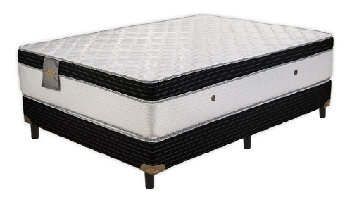 Sommier Sueño Dorado Dubái 2 Plazas 140 X 190 Cm Color Blanco