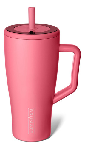 Brümate Era - 30oz Vaso Aislado 100% A Prueba De Fugas Color Rosa Chicle Liso