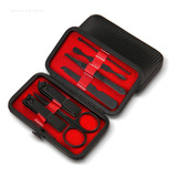 Set Manicura 7 Piezas Portátil Estuche Alicate Tijera