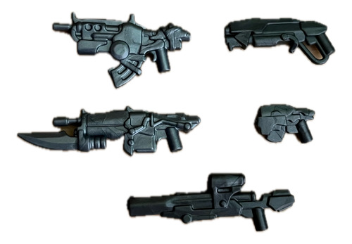 Gears Of War Set Retro Lancer Sniper Brick Warriors Lego