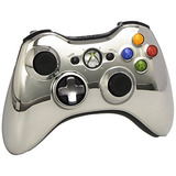 Controlador Oficial De Xbox 360 Wireless - Cromo Plata (xbox