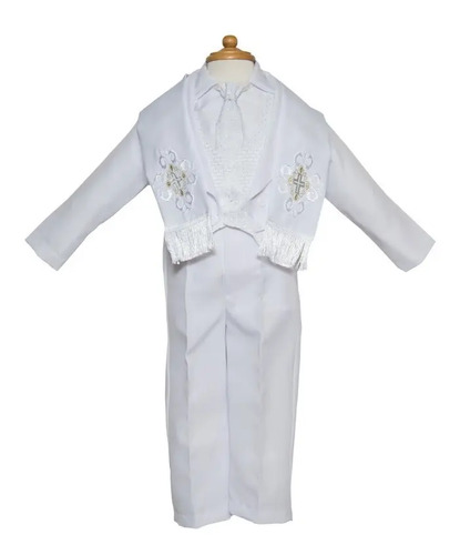 Traje Niño Blanco Bautizo Presentación Comunión Envío Gratis | Meses sin interés