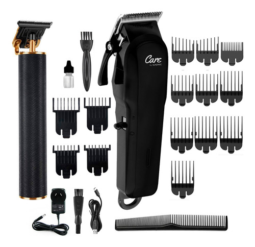 Set Peluqueria Maquina De Cortar El Pelo + Patillera Gadnic