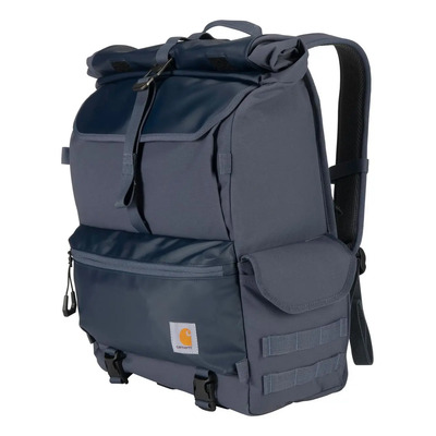 Carhartt Nylon Roll Top, Mochila Resistente Al Agua, Azul