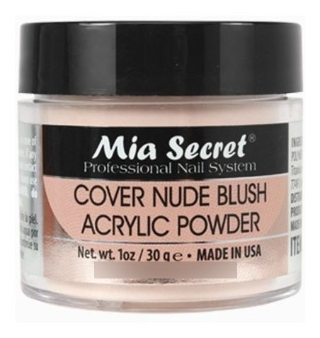 Polimero Cover Nude Blush Ñas Acrilica Mia Secret 30g 