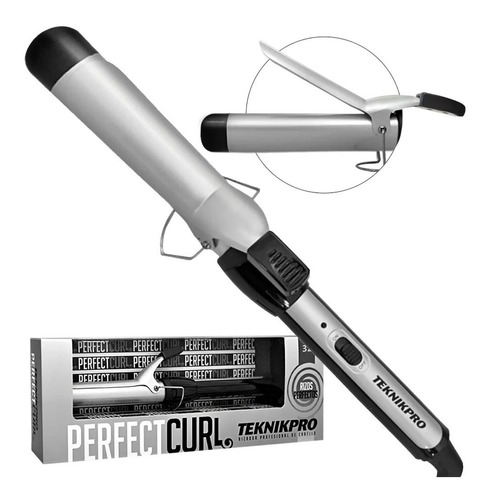 Buclera Bucleadora Profesional  Teknikpro Perfect Curl 32mm 