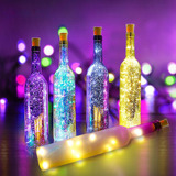 Luces Led Para Botellas De Vino 2m 20 Led A Pilas, 20 Uds