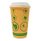 Vasos Térmicos Taza De Café Ecológica Biodegradable