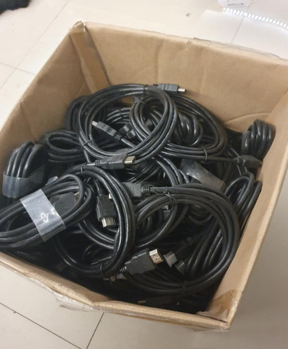 10 Cables Hdmi 1.5 Metros Para Consola, Proyector, Tv De 30v