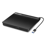 Rioddas Unidad Externa De Cd/dvd Para Portátil Usb 3.0 Rep.