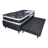 Sommier Marinero Divan Bicama Dual Nido + Colchon Energy Resortes 1 1/2 Plazas 90 X 190 + Envio!