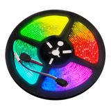 Tira De Led 5050 60 Led/m 5m Rgb Maximo Brillo Siliconado