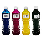 Kit Tinta Kflo® Pigment Pfi-050 Pfi050 Tc-20 Tc20 4 De 500ml