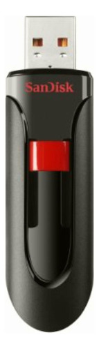 Sandisk Cruzer Glide 256gb Usb 2.0 Type-a Negro, Rojo Unidad