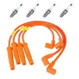 Cables Ferrrazzi + Bujias Ngk 3 Electrodos Fox Suran Voyage