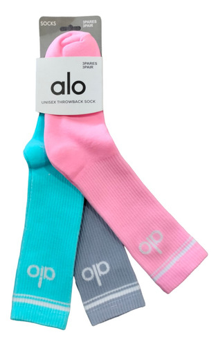 Calcetas Alo Yoga Deportiva Unisex Throwback Socks