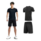 Conjunto Deportivo Hombre Playera Short Liviano Transpirable