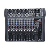 Consola Sonido Mixer Audio 12 Canales 16 Efectos Moon Mc12