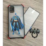 Funda Huawei Y8p Con Mica Super Heroes Batman Niño Hombre