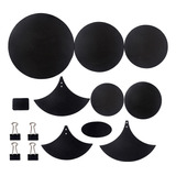 Mute Pads Cymbal Clips Set Pad For Silencer Drum Mute Drum