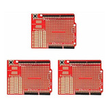 Escudo Prototipo Kit De Bricolaje Para Arduino Uno R3 3...