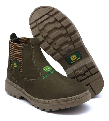 Bota Botina Tratorada Confortavel Original Envio Imediato