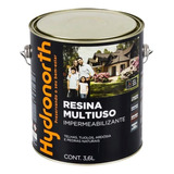 Resina Acrílica Impermeável Base Solvent 3,6l Cor Grafite