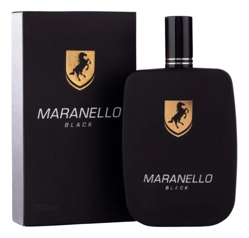 Perfume Maranello Black Masculino 100ml Amadeirado Fixação