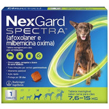 Nexgard Spectra Para Cães De 7,6 A 15kg - 1 Tablete