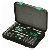 Wera Zyklop Ratchet Set With Drive,1/4 , 259 Pieces