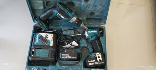 Combo Makita Llave De Impacto Y Atornilladora 2500rpm