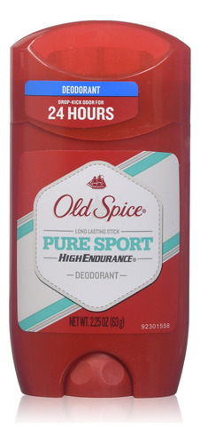 Old Spice Desodorante Sólido, Pure Sport, 2.25 Onzas (paqu.