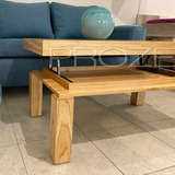 Mesa Ratona Elevable Toda Madera Paraiso! Proze Muebles