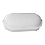 Plafon Tortuga Led  12 W Oval Blanco Exterior