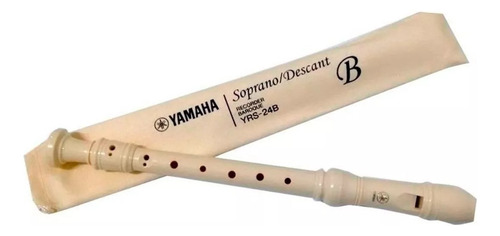 Flauta Doce Yamaha Soprano Yrs 24b Barroca