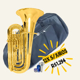 Tuba Hs Tb4 3/4 4 Pistos + 1 - 12x S/juros