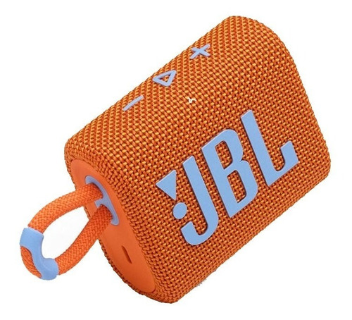 Parlante Jbl Go 3 Portátil Con Bluetooth Naranja Cuot.s!!