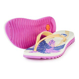 Chinelo Kenner Ibiza Palm Estampada Feminino - Palmeira