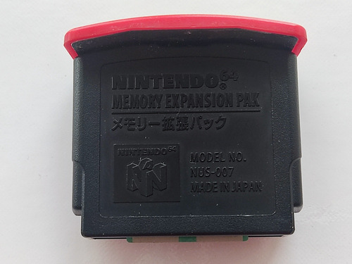 Modulo De Expansion De Memoria Nintendo 64 Pak Model Nus-007