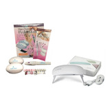 Combo Kit Pedicure De Uñas + Lampara Secadora Uñas Led Mini