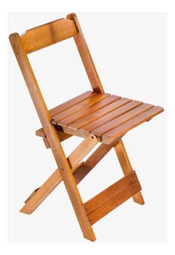 Cadeira De Madeira Dobrável Confortavel
