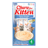 Churu Para Gatos Kitten Atún Recipe 4 Unidades En El Envase