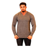 Blusa Masculina Suéter Tricot Lã De Frio Casaco Black West 